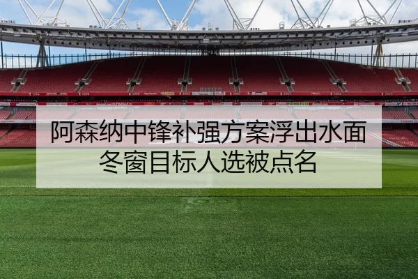 阿森纳中锋补强方案浮出水面 冬窗目标人选被点名